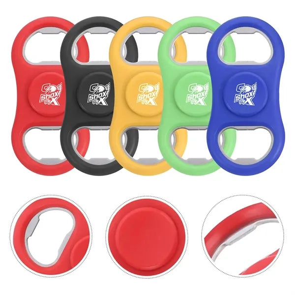 Plastic Stress Relief Fidget Spinner With Bottle Open