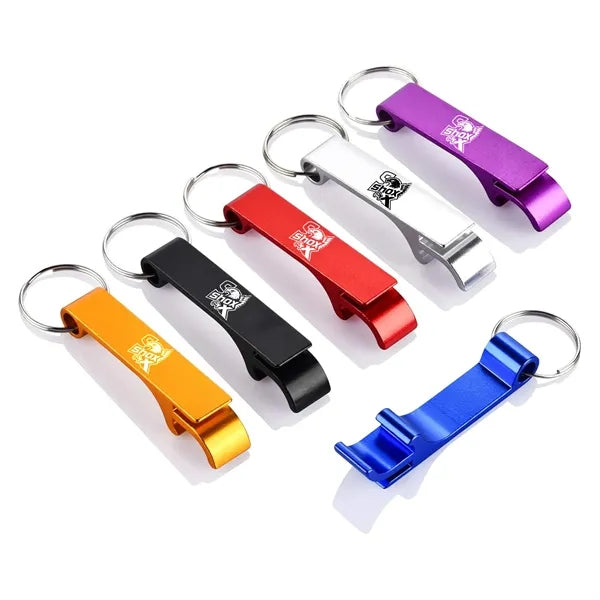 Portable Aluminum Creative Bottle Opener With Keychain