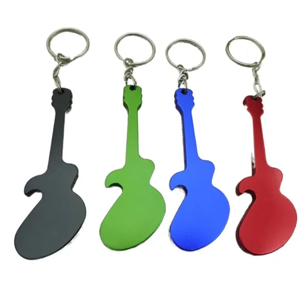 Aluminum Alloy Guitar Shape Bottle Opener