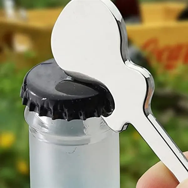 Aluminum Alloy Guitar Shape Bottle Opener