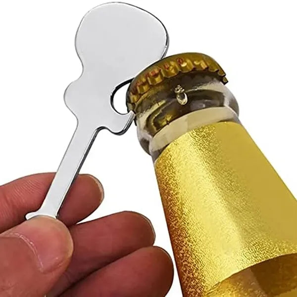 Aluminum Alloy Guitar Shape Bottle Opener