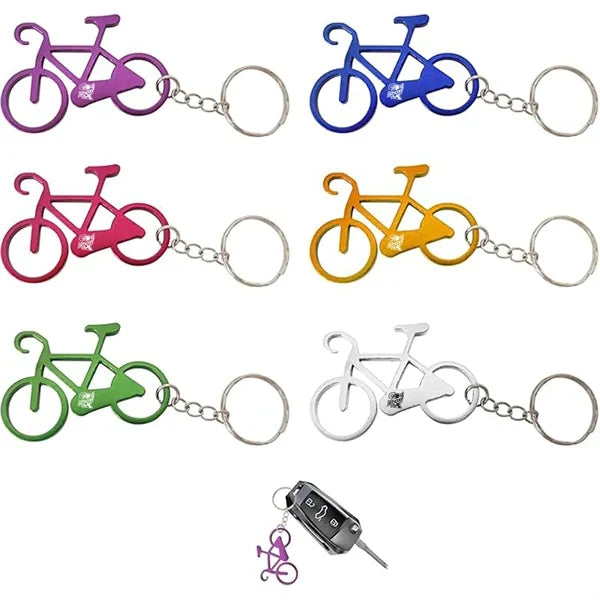 Aluminum Alloy Bicycle Shape Bottle Opener