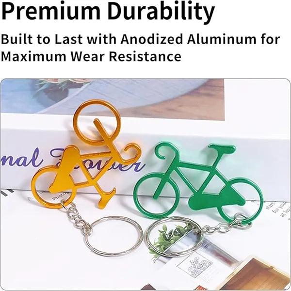 Aluminum Alloy Bicycle Shape Bottle Opener