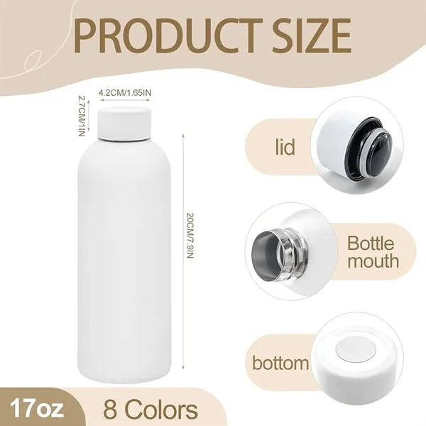 17 OZ Portable Fashionably Simple Stainless Steel Bottle