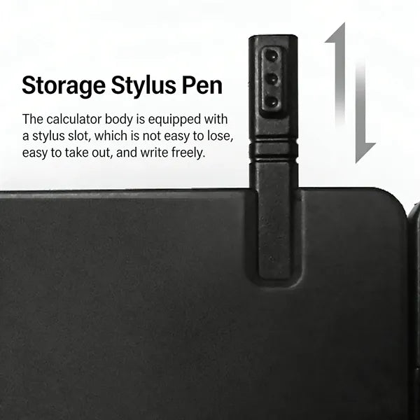 Mini Calculator with Writing Tablet