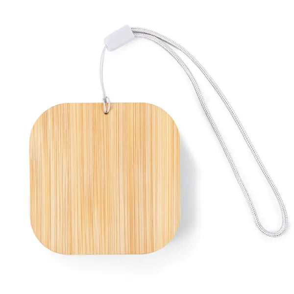 Bamboo Storage with Quick-Charge Cables