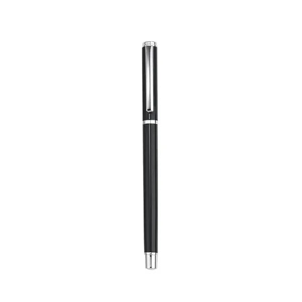 Multi-Color Metal Clip Ballpoint Pen 1.0mm Black Ink