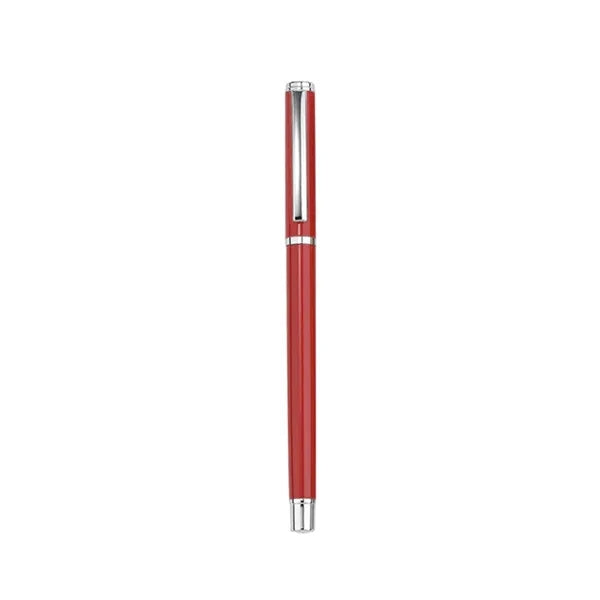 Multi-Color Metal Clip Ballpoint Pen 1.0mm Black Ink