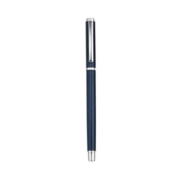 Multi-Color Metal Clip Ballpoint Pen 1.0mm Black Ink
