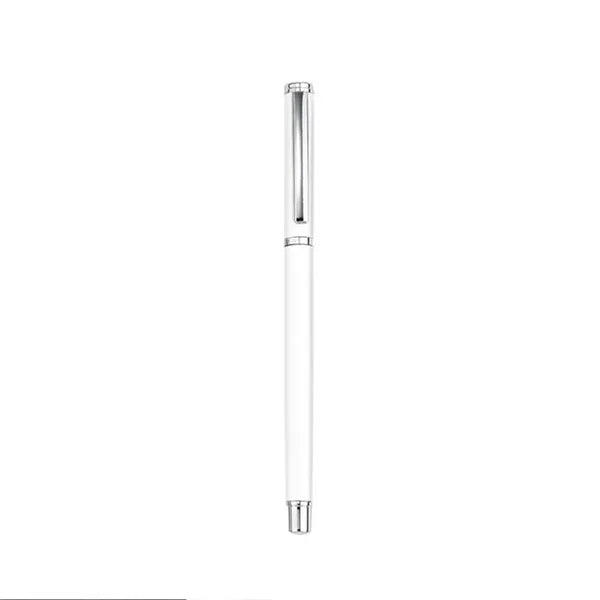 Multi-Color Metal Clip Ballpoint Pen 1.0mm Black Ink
