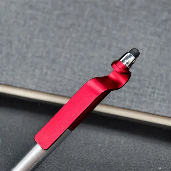 3 in 1 Multi Functional Black Ballpoint Stylus Pen