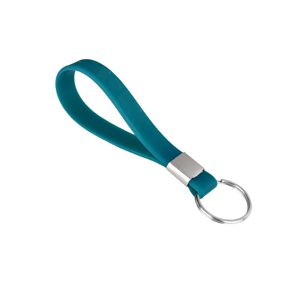 Silicone Bracelet Strap Keychain