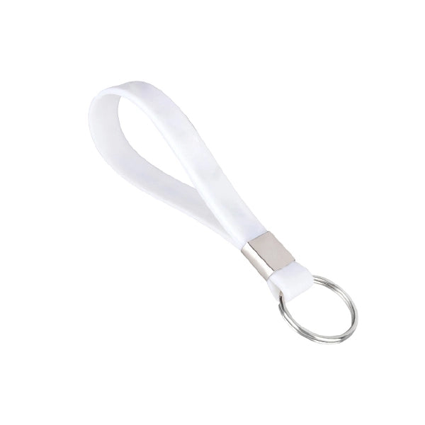 Silicone Bracelet Strap Keychain
