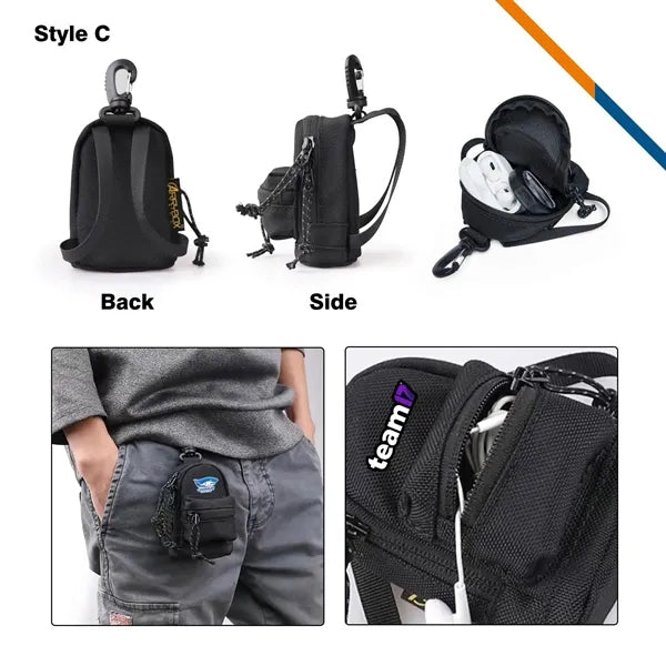 CoinDab Backpack Coin Purse