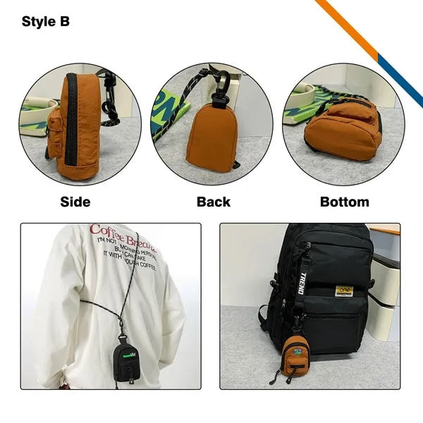 CoinDab Backpack Coin Purse