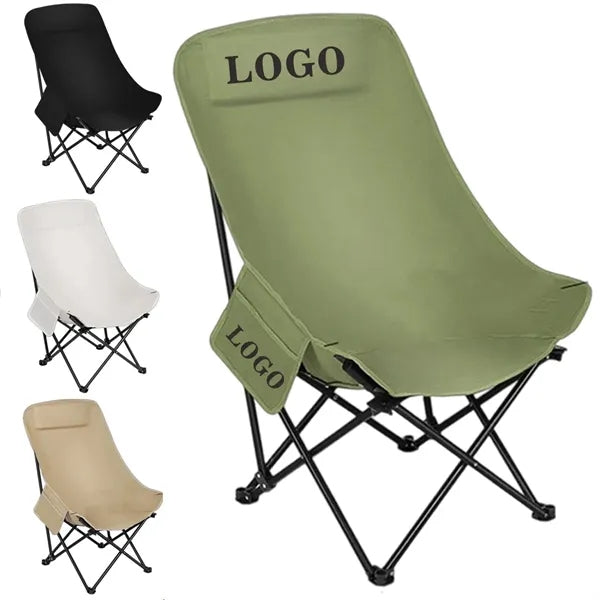 Outdoor Camping Folding Fishing Moon Chair