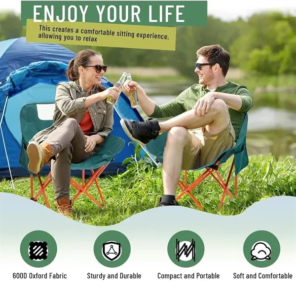 Outdoor Folding Camping Moon Chair