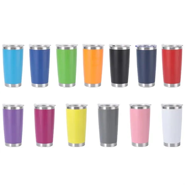 20 oz Vacuum Insulated Stainless Steel Tumbler with Lid