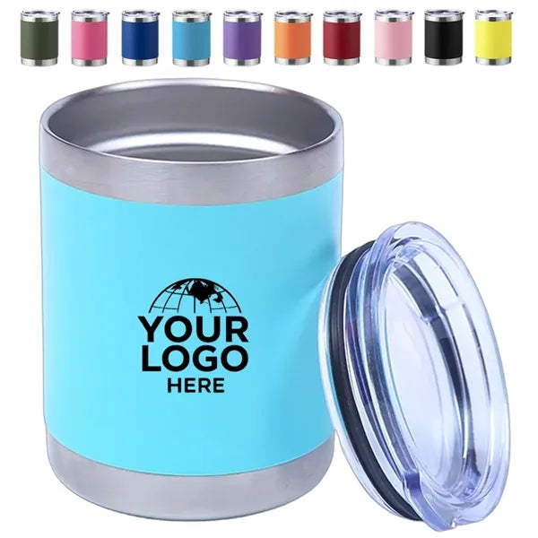 10 oz Stainless Steel Insulated Coffee and Water Tumbler
