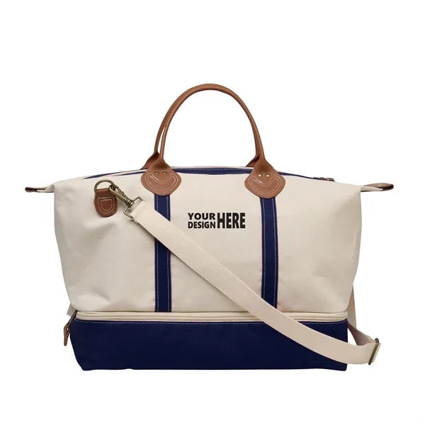 Weekender Cotton Canvas Duffle Bag