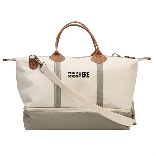 Weekender Cotton Canvas Duffle Bag