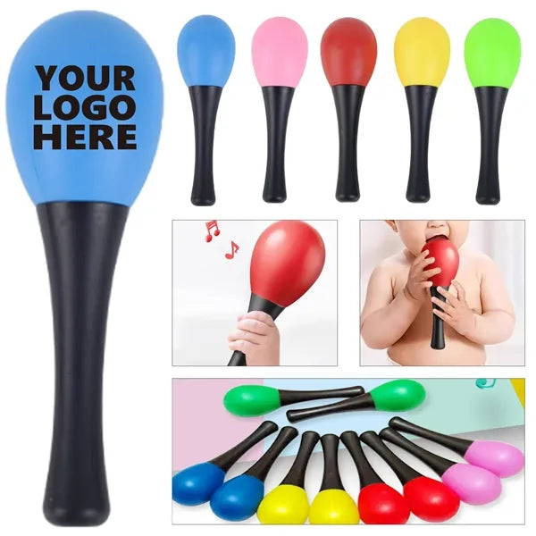 Mini Plastic Sand Hammer Maracas