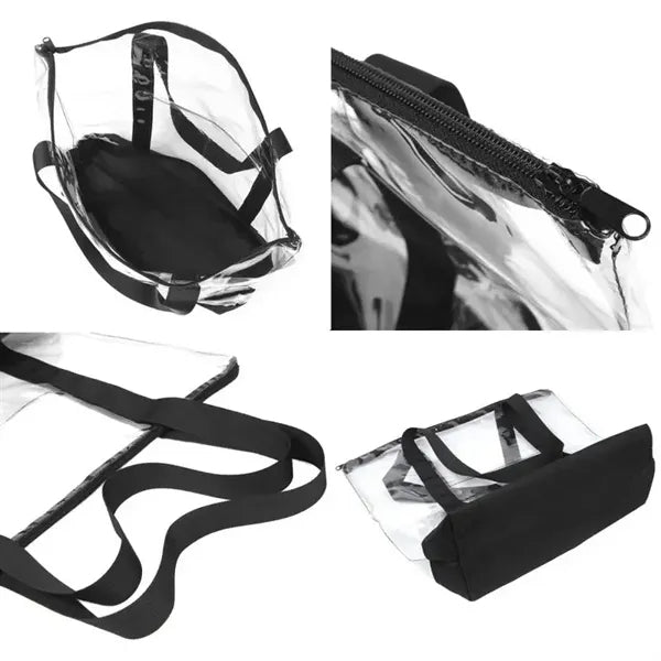 Handy Laundry Clear PVC Tote Bag