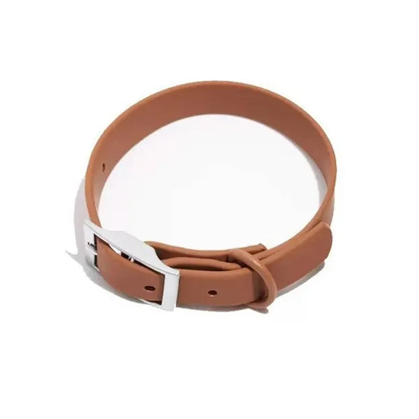 PVC Adjustable Pet Collar w/ Buckle