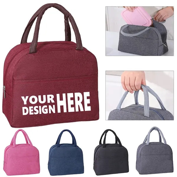 Portable Oxford Cloth Insulated Lunch Cooler