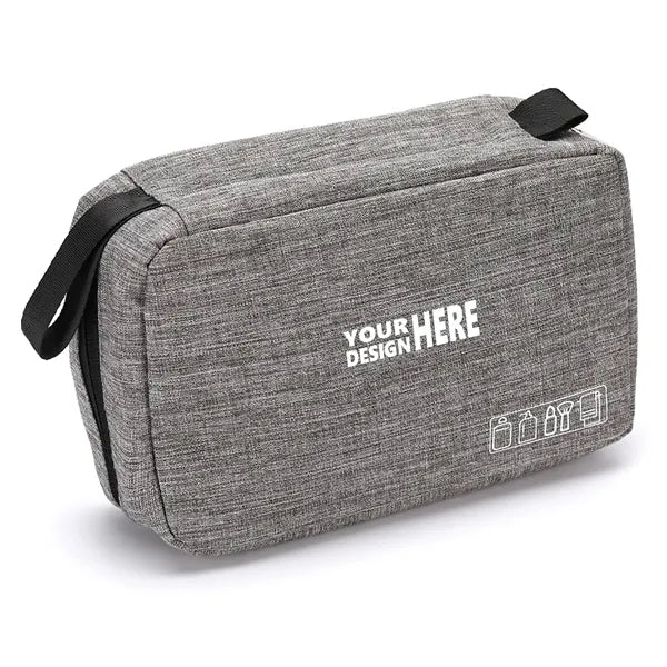 Heathered Hanging Toiletry Bag