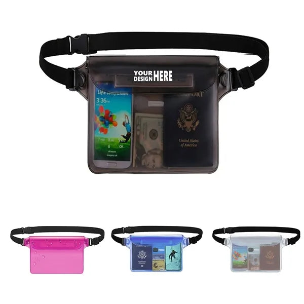 Waterproof Fanny Pack with Phone Pouch Dry Bag