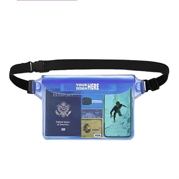 Waterproof Fanny Pack with Phone Pouch Dry Bag