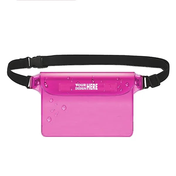 Waterproof Fanny Pack with Phone Pouch Dry Bag