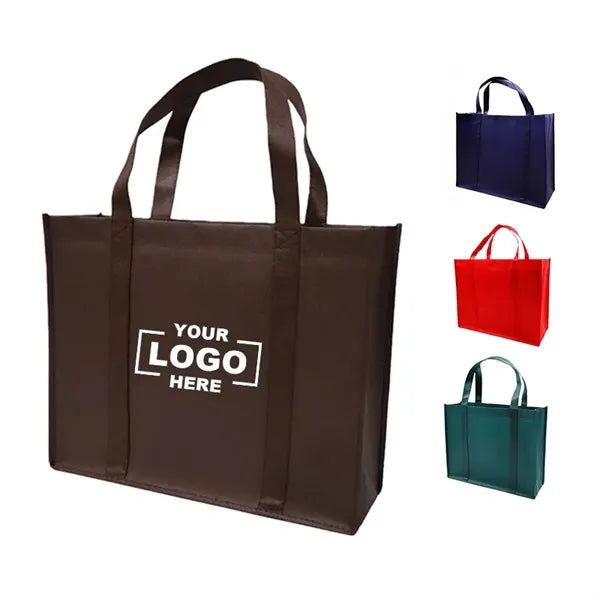 Heavy Duty Non-Woven Grocery Tote Bag - Screen Print