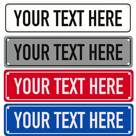 Street Sign Custom Name Decor Indoor Outdoor