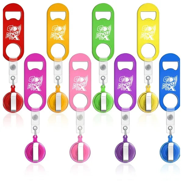 Portable Stainless Steel Retractable Bottle Opener