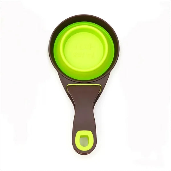 Multifunctional Foldable Silicone Cat Food Spoon With Clip