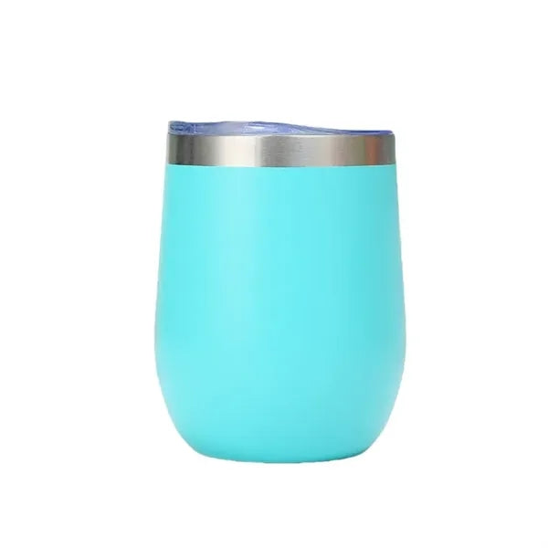 Stemless Vacuum Stainless Steel Eggshell Cups