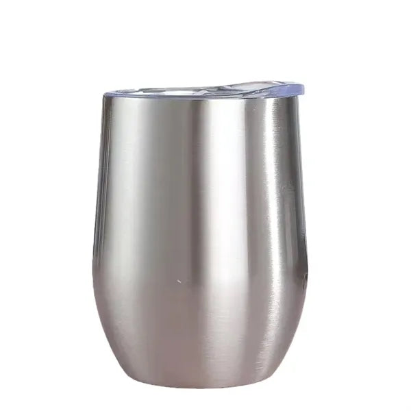 Stemless Vacuum Stainless Steel Eggshell Cups