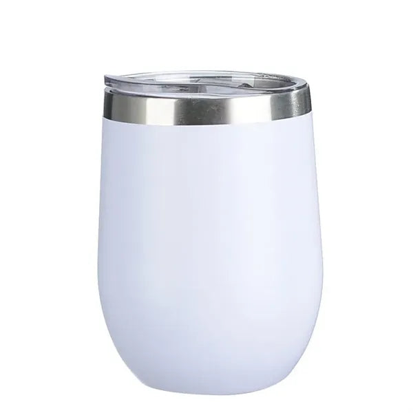 Stemless Vacuum Stainless Steel Eggshell Cups