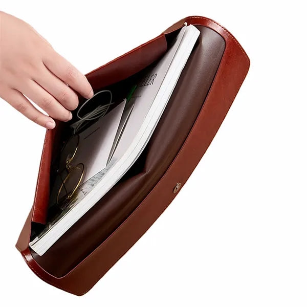 A4 Pu File Bag with Inner Pouch