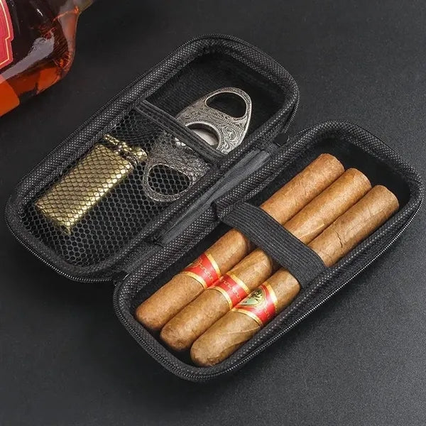 Portable Travel Organizer Pouch For Cutters And Lighters Gif
