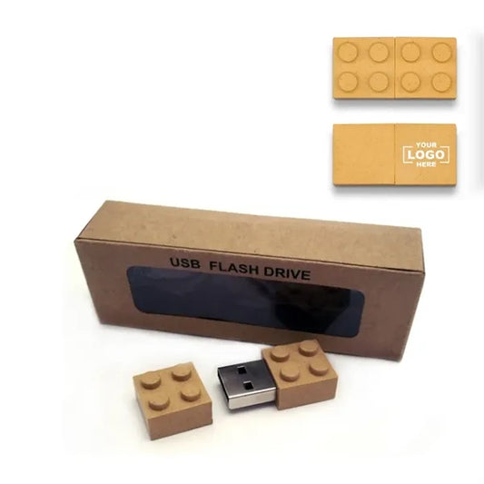 Eco Friendly Plastic Building Block USB Drive