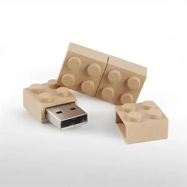 Eco Friendly Plastic Building Block USB Drive