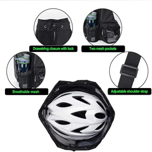 Mesh Drawstring Backpack
