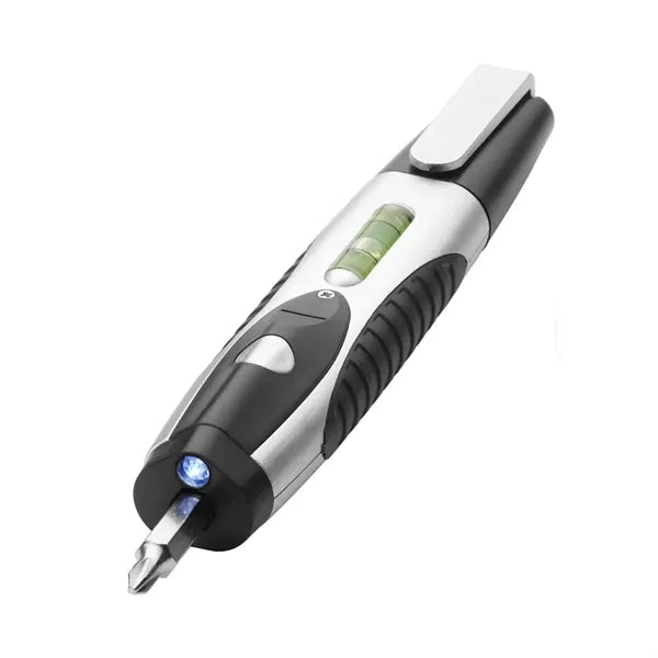 Screwdriver Pen with Level & LED Light