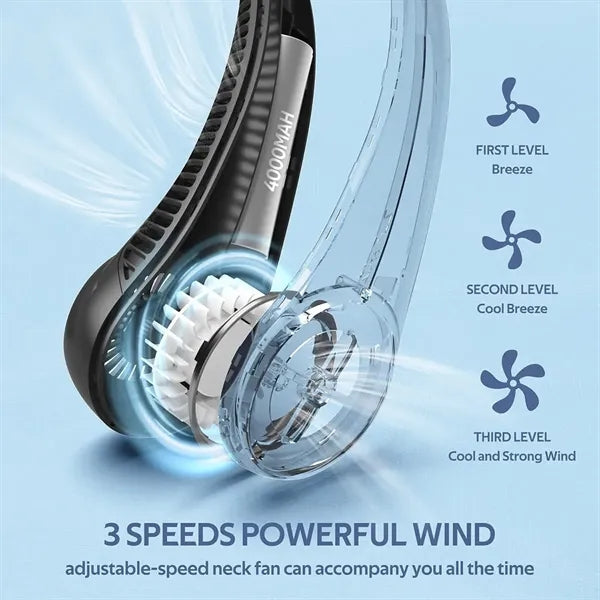 4000mAh Personal Neck Fan
