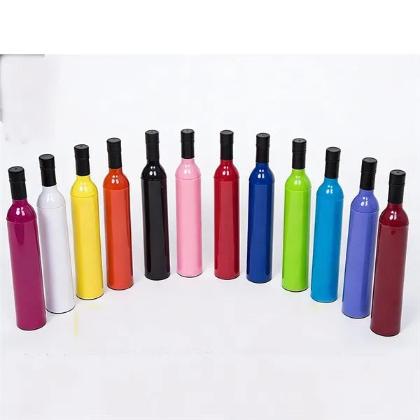 3 Folding Wine Bottle Umbrellas