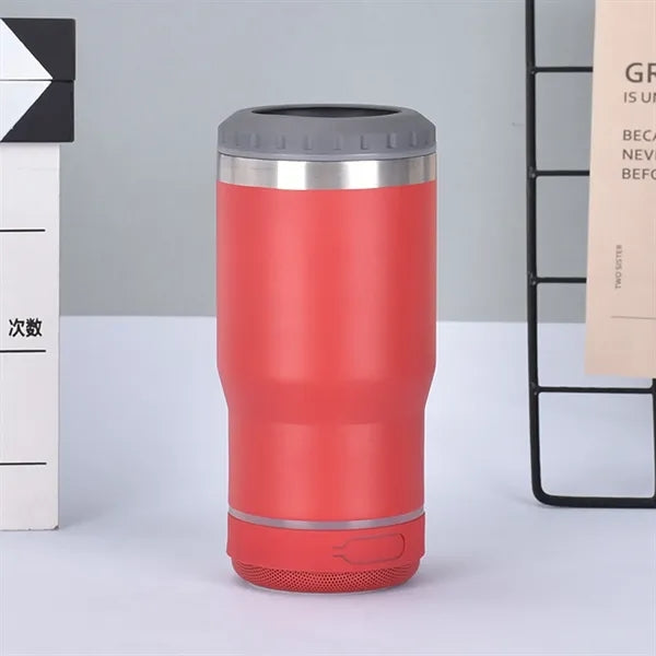 304 Stainless Steel Insulated Tumbler with Bluetooth Speaker