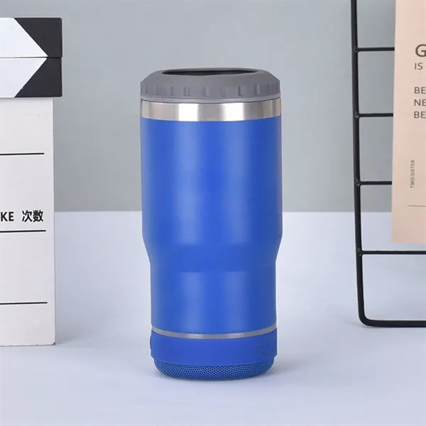 304 Stainless Steel Insulated Tumbler with Bluetooth Speaker